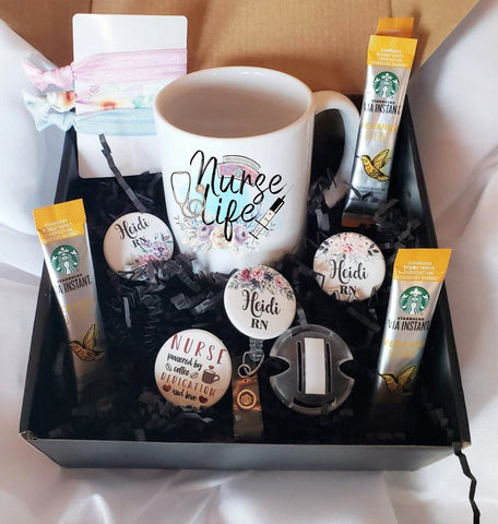 Badges and Buttons Club Gift Boxes | Nurse