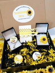 Gift Box | Sunshine Box | Badges and Buttons Club