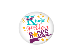 Button | Kindergarten Grade Rocks | Badges and Buttons Club