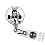 Personalized Raccoon | Badge Reel | P034 | Badges and Buttons Club