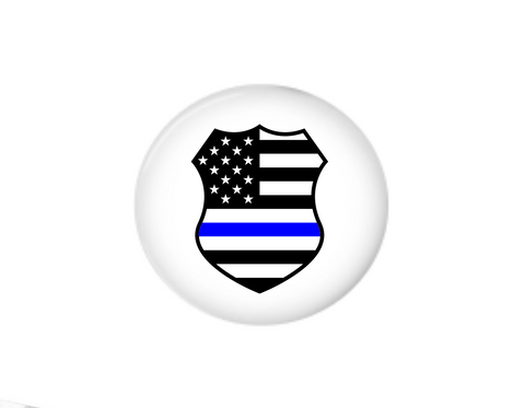 Button | Back the Blue | Badges and Buttons Club