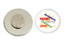 Magnetic Pin Back | Teacher helping hand | Badges and Buttons Club