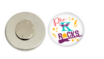 Magnetic Pin Back | Pre-K Rocks | Badges and Buttons Club
