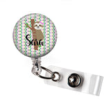 Sloth with colorful background | Badge Reel | Badges and Buttons Club