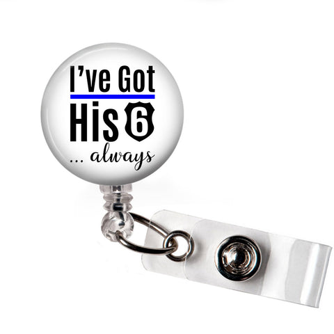 I've Got His 6 | Badge Reel | NP044 | Badges and Buttons Club