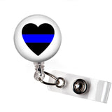 Blue Line | Badge Reel | N042 | Badges and Buttons Club