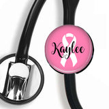 Interchangeable Personalized Stethoscope ID tag, S019 | Badges and Buttons Club