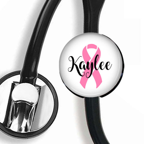 Interchangeable Personalized Stethoscope ID tag,  S020 | Badges and Buttons Club