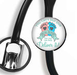 Interchangeable Stethoscope ID Tag, Nurse Stethoscope ID tag, SNS001 | Badges and Buttons Club
